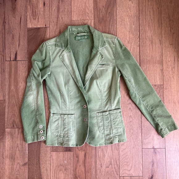 jeanstar Jackets & Blazers - Jeanstar corduroy, vintage, green jacket, size medium